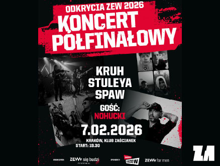 Odkrycia Zew 2026 - Kraków | Pierwszy Koncert Półfinałowy - zdjęcie główne wydarzenia